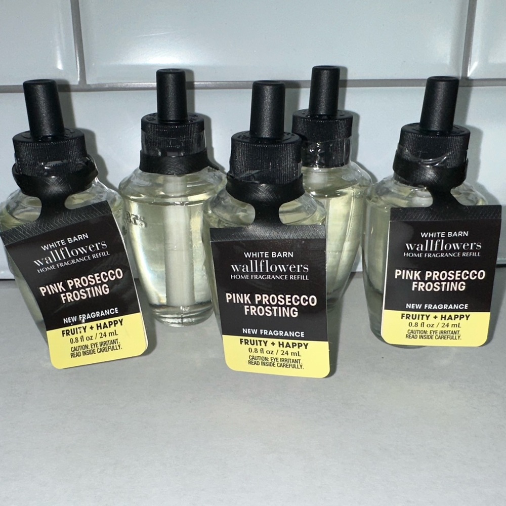 5 B&BW Pink Prosecco Frosting Wallflower Refills - Picture 2 of 3